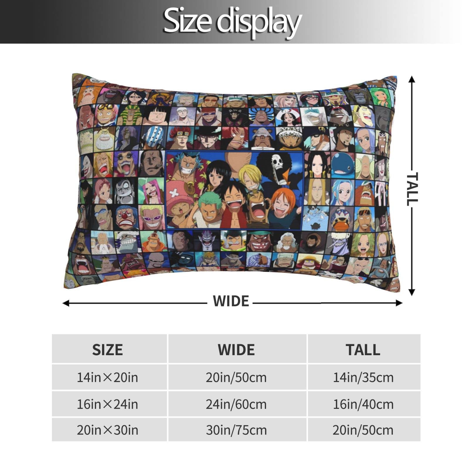 Amazon｜ワンピース 枕カバー まくらカバー 綿100％ 枕カバー 適度な厚